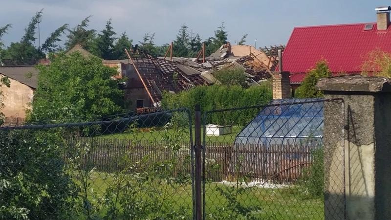 Obcemi na Podbořansku se prohnala bouře. Foto: Renata Braunová