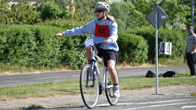 Soutěž mladých cyklistů na dopravním hřišti v Žatci zvládli nejlépe školáci z Loun