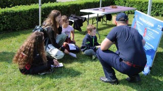 FOTO: Rodinné zápolení se slonem Hugem se vydařilo. Na akci přišlo spolu s rodiči sto dětí