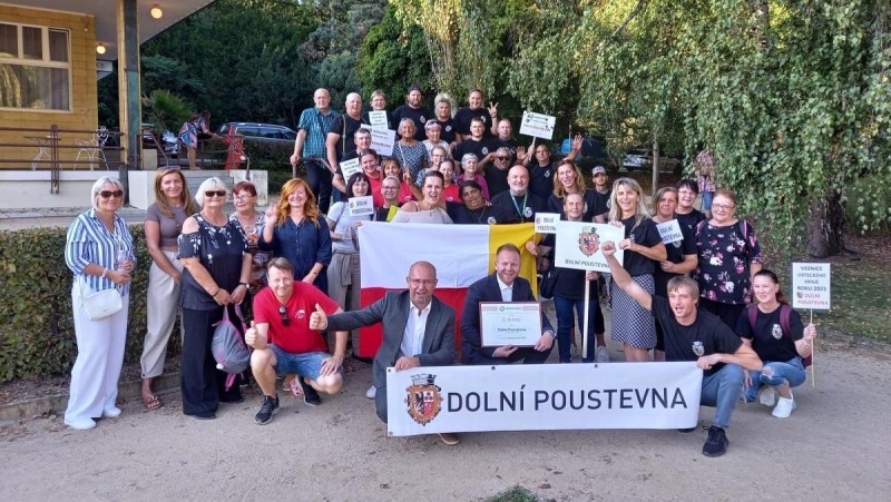 Z vítězství se v loňském ročníku radovali obyvatelé Dolní Poustevny. Foto: město Dolní Poustevna