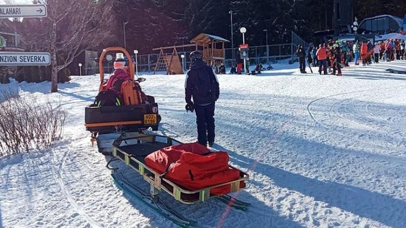 Zásah záchranářů na Klínovci. Foto: E-deniky.cz